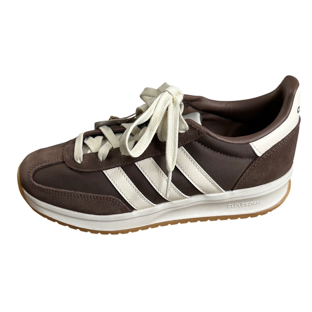 Adidas Run 70s 2.0 Brown White Women Sneakers JQ7912 Size 6.5 NWT streetwear